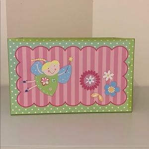 Wood Fairy Painted Box